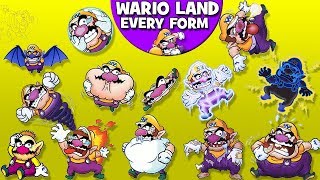 Wario Land  Every Form [upl. by Cockburn]