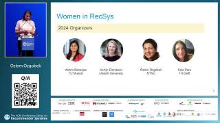 Womens RecSys journal awards [upl. by Corabelle193]