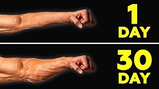 Bigger Forearms Workout  At Home amp Exercises With Dumbbells [upl. by Halimak]