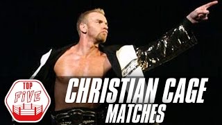 Christian Cages Top 5 Matches  Fight Network Flashback [upl. by Hearsh246]