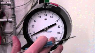 How To Fix A Pressure Gauge Pointing Off Of Zero [upl. by Nosreve]