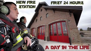 First 24 Hours in a New Fire Station  A Day in the Life [upl. by Colburn]