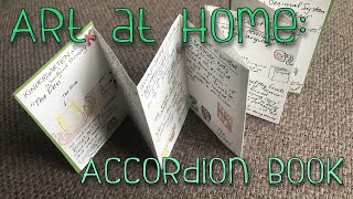 Art at Home Accordion Book [upl. by Waylin]