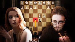 CRUSH The Queens Gambit in 6 Moves THE ALBIN [upl. by Balling]