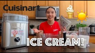 Cuisinart Frozen YogurtSorbet amp Ice Cream Maker ICE30 Series Review  NK Cookery [upl. by Kentiga]