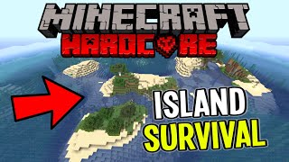 Exile Island Castaway Minecraft Island Survival Part 1 [upl. by Leuqer]