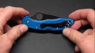 Spyderco Delica 4 Review  Its a Knife Delicacy [upl. by O'Carroll]