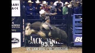 A 955 Point Ride the Richest Ride in PBR History amp Top Highlights from Justin McBrides Career [upl. by Ardeha]