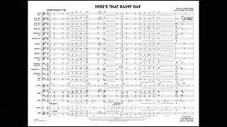 Heres That Rainy Day arranged by Rick Stitzel [upl. by Lielos]