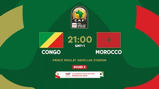 Congo VS Morocco  TotalEnergies AFCONU23 2023  MD3 [upl. by Atileda422]