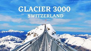 Glacier 3000 Peak Walk by Tissot  Diablerets Switzerland [upl. by Berkley]