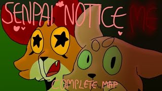 Senpai notice me  Complete Mapleshade spoof MAP [upl. by Wivina]