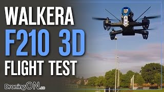 DroningON  Walkera F210 3D Setup and Test Flight Part 2 [upl. by Meean]