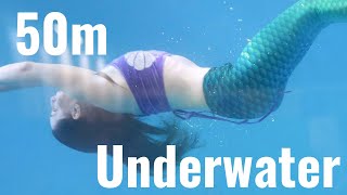 How to swim a full lap underwater dynamic apnea [upl. by Noitsirhc288]