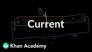 Current  Introduction to electrical engineering  Electrical engineering  Khan Academy [upl. by Seabrook]