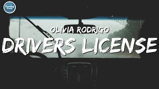 Olivia Rodrigo  drivers license Clean  Lyrics [upl. by Josiah]