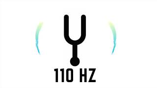 110 Hz Pure Tone Frequency  1 Hour [upl. by Blount]