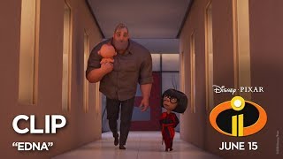 Incredibles 2 Clip  quotEdnaquot [upl. by Aicilram]