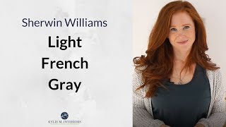 Paint Colour Review Sherwin Williams Light French Gray SW 0055 [upl. by Olotrab]