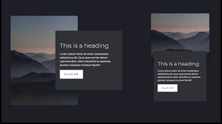 Overlapping Layout With CSS Flex Box [upl. by Lynda537]