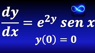 12 Ecuación diferencial con condiciones iniciales Variables separables [upl. by Inol]