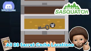 Sneaky Sasquatch  All 28 Secret Caches [upl. by Matronna]