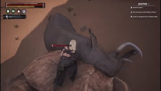 Conan Exiles Easiest way to get thick leather for beginners [upl. by Slemmer]