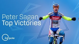 Peter Sagan Top Career Victories  inCycle [upl. by Eliak993]