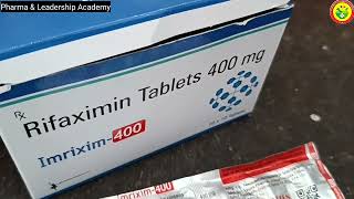 Rifaximin Uses Dose and Effects  Rifaximin Tablets 400 MG  SSP Sir [upl. by Linoel]