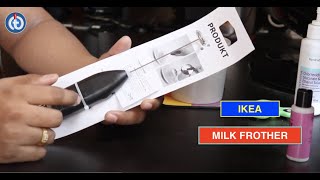 IKEA MILK FROTHER Review amp Battery Installation [upl. by Mushro384]