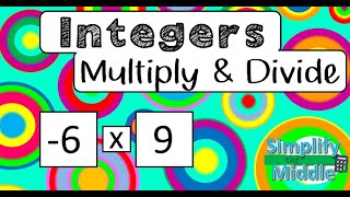 Multiply amp Divide Integers [upl. by Nickles461]