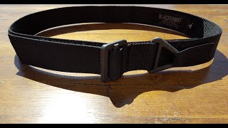 Review of the BLACKHAWK CBQRiggers Tactical Belt [upl. by Ynobe]