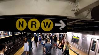 ⁴ᴷ The Busiest NYC Subway Station Times Square–42nd StreetPort Authority Bus Terminal [upl. by Tsiuqram]