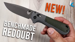 NEW 2022 Benchmade REDOUBT Knife Review [upl. by Devan]