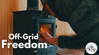 Tiny Wood Stoves In TWO OffGrid Cabins [upl. by Gaskin869]