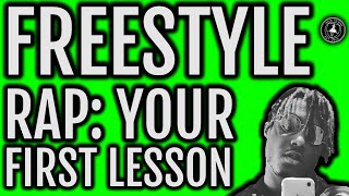 HOW TO FREESTYLE For Beginners Your FIRST Lesson [upl. by Icyak502]