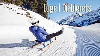 LES DIABLERETS  Piste de Luge 7km [upl. by Drofla605]