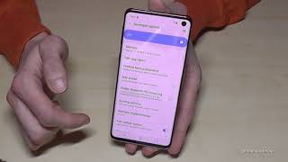 Samsung Galaxy S10 How to enable the Developer Options for USB Debugging etc also for S10 Plus [upl. by Bikales]