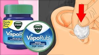 TOP 15 Surprising VICKS VAPORUB Uses You Must Know [upl. by Mulderig]