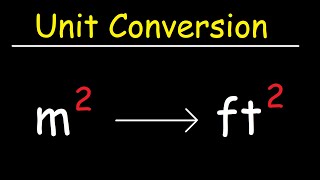 Square Meters to Square Feet  Unit Conversion [upl. by Karlens]