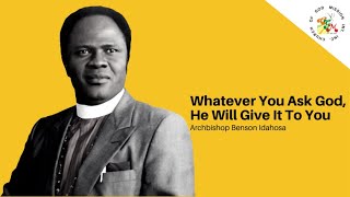 God Will Do It For You  Archbishop Benson Idahosa [upl. by Banquer]