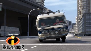 Incredible Parking Skills 😅  The Incredibles  Disney Channel UK [upl. by Hendel]