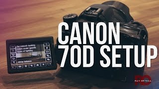 Canon 70D Settings for High Quality DSLR Video [upl. by Allred]