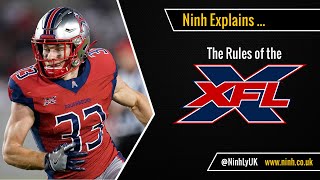 The Rules of XFL American Football  EXPLAINED [upl. by Tarrel]