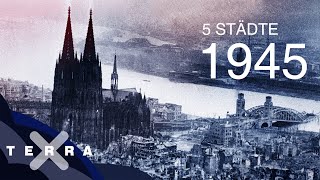 Deutschland von oben 1945 – 5 Städte  Terra X [upl. by Kcirdec781]