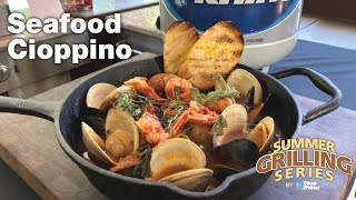 Seafood Cioppino Recipe  Blue Rhino and Operation BBQ Relief [upl. by Caraviello603]