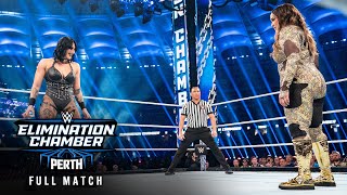 FULL MATCH Rhea Ripley vs Nia Jax — Women’s World Championship Match WWE Elimination Chamber 2024 [upl. by Eulalie]