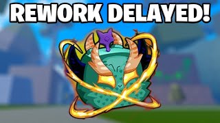 Blox Fruits DRAGON FRUIT REWORK DELAYED AGAIN [upl. by Enytsirhc]