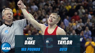 Kyle Dake vs David Taylor 2013 NCAA title match at 165 pounds [upl. by Ardekal]