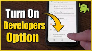 How to Enable Developer Options on Android amp Turn Off Developer Options Easy Method [upl. by Ynor]